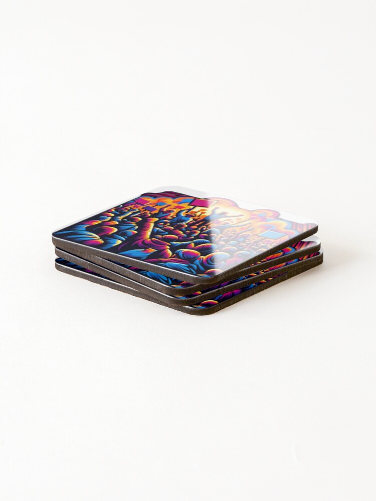 Thumbnail 4 of 5, Coasters (Set of 4), protest designed and sold by NRSROTE.
