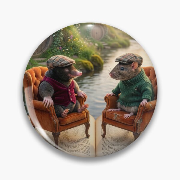 Item preview, Rat and Mole Talk on the River Thames designed and sold by Tridentulus.