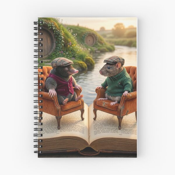 Item preview, Rat and Mole Talk on the River Thames designed and sold by Tridentulus.