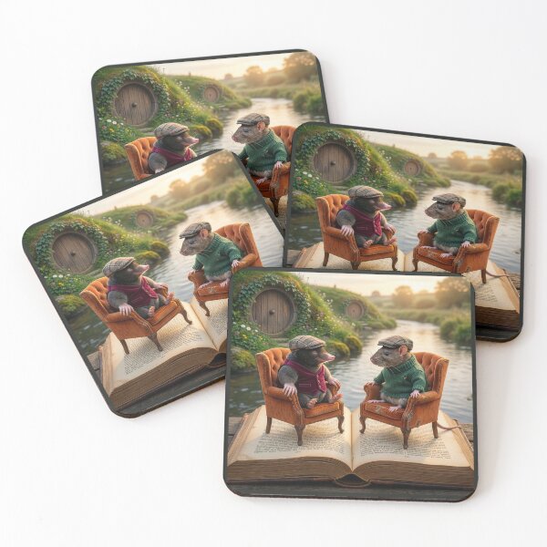 Item preview, Rat and Mole Talk on the River Thames designed and sold by Tridentulus.