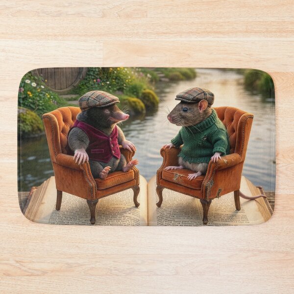 Item preview, Rat and Mole Talk on the River Thames designed and sold by Tridentulus.