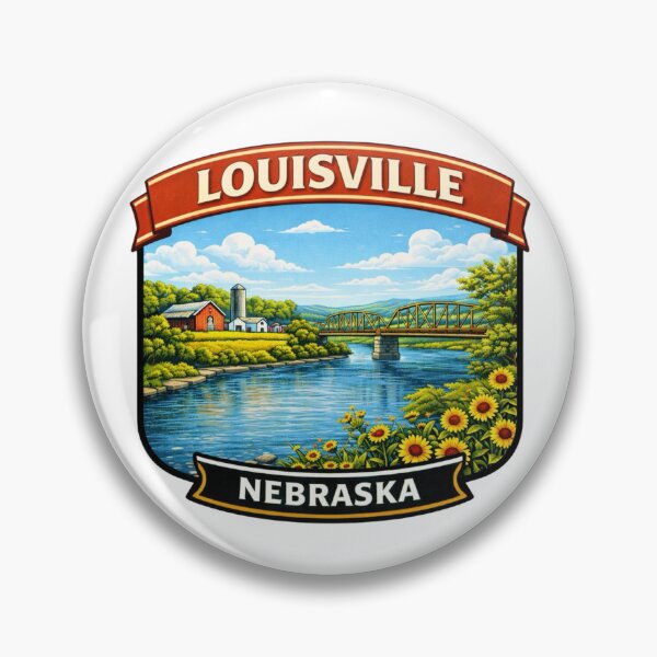 Artikelvorschau, Louisville, Nebraska entworfen und verkauft von Myra365Art.