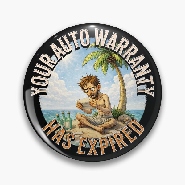 Item preview, Castaway - Auto Warranty designed and sold by Plot Twist Outfitters.