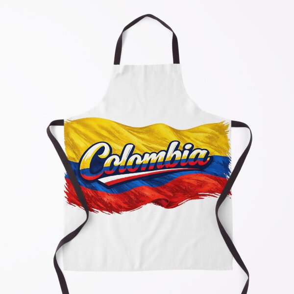 Item preview, Colombia Flag Design – Colombian Pride Script Typography designed and sold by GarnerSupplyCo.