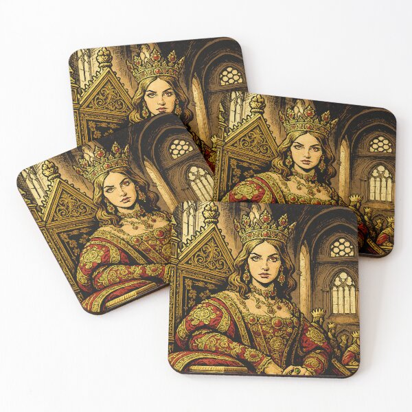 Item preview, Queen Isabella I of Castile Art designed and sold by EASNFTCOL.