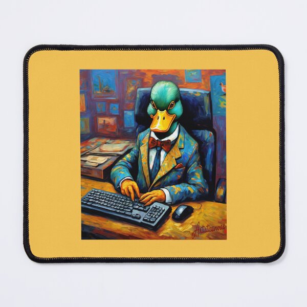 Item preview, Duck at Work Modern Pop Art designed and sold by Artisticanvas.