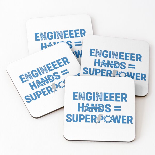 Item preview, Engineer Hands = Superpower T-Shirt – Funny Electrician & Technician Shirt designed and sold by Muzgle.