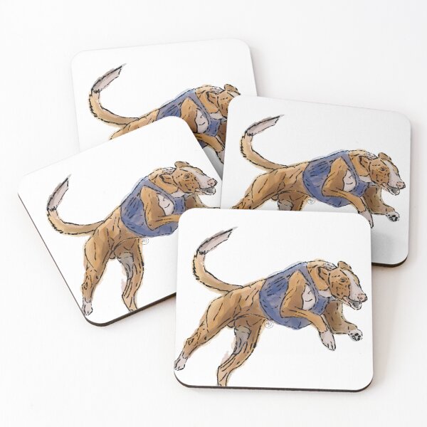 Item preview, Ibizan Hound Coursing Watercolor  designed and sold by madisonGreimann.