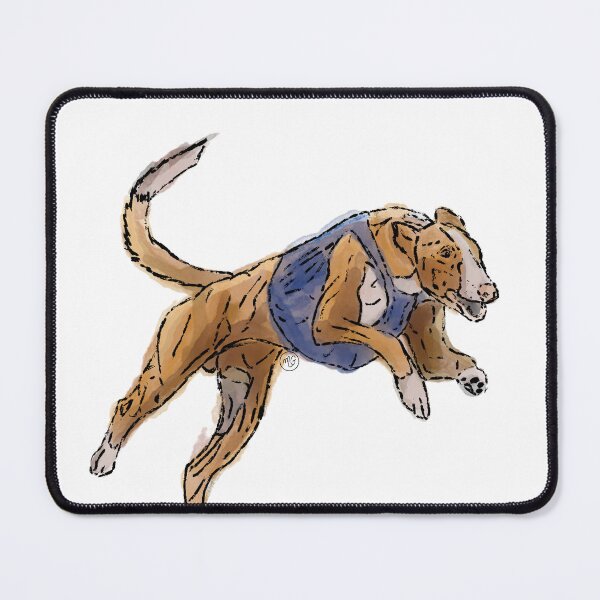 Item preview, Ibizan Hound Coursing Watercolor designed and sold by madisonGreimann.