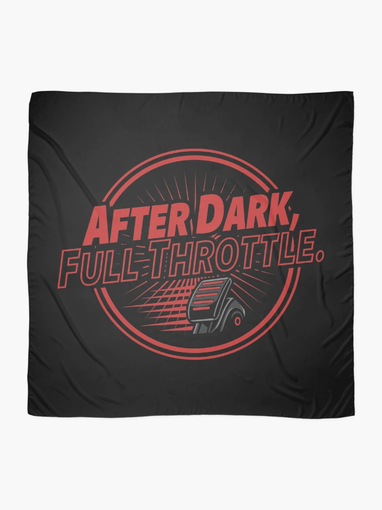 Thumbnail 2 of 3, Scarf, After Dark Full Throttle Racing Design designed and sold by RAS-77.