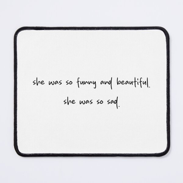 Item preview, she was so funny and beautiful. she was so sad. - Heated Rivalry quote, Ilya Rozanov, Ilya's mama, Irina Rozanov, Shane Hollander, Hollanov designed and sold by RosefinchArt.