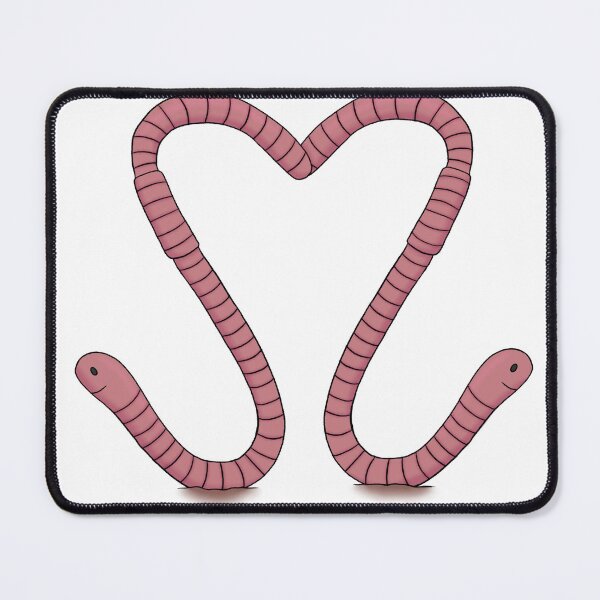 Item preview, Heart worms designed and sold by Elvira Walsh.