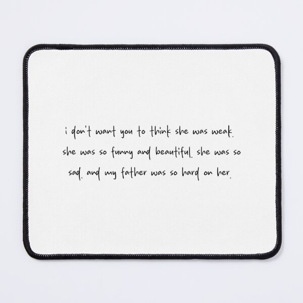 Item preview, she was so funny and beautiful. she was so sad. - Heated Rivalry quote, Ilya Rozanov, Ilya's mama, Irina Rozanov, Shane Hollander, Hollanov designed and sold by RosefinchArt.