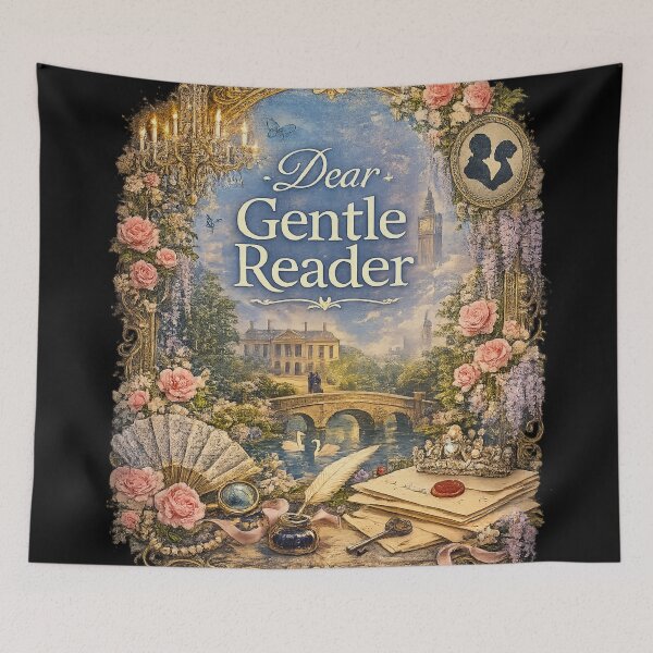 Item preview, Dear Gentle Reader designed and sold by LizzyLooDoo Designs.