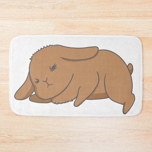 Item preview, The cozy sleepy Holland lop Brown designed and sold by tayaan.