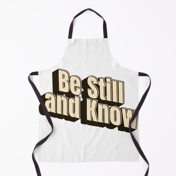 Item preview, Be Still and Know Psalm 46:10 PNG | Minimal Christian Faith Design designed and sold by Stilll Waters Studio.