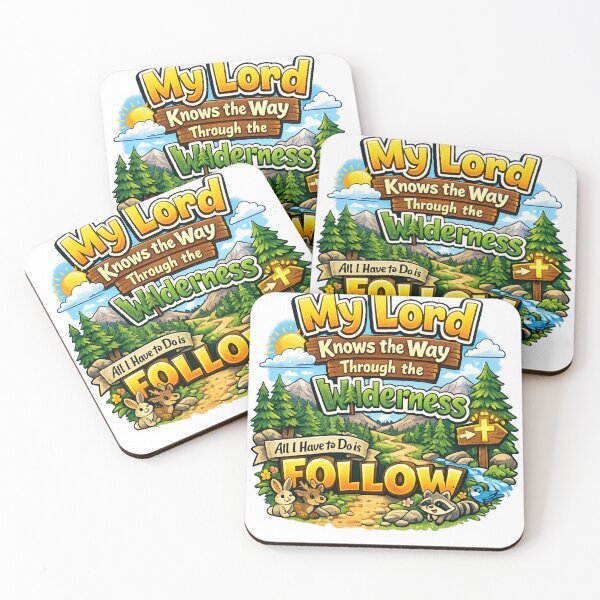 Item preview, My Lord Knows the Way Through the Wilderness PNG | Christian Faith Quote | Inspirational Scripture Design | Religious Wilderness Art designed and sold by Stilll Waters Studio.