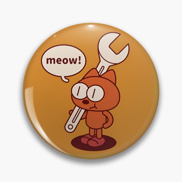 Item preview, Handy Spanner cat designed and sold by ThundRDownunder.