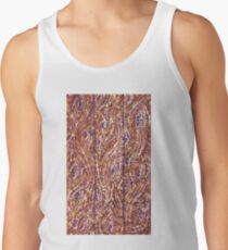 Wood Planks Pointillism by Kristie Hubler Tank Top