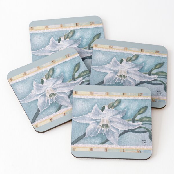Item preview, Eucharist Lily with Barn Board designed and sold by oh-bi-me.