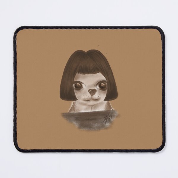 Item preview, dog in a wig designed and sold by Harlsw.