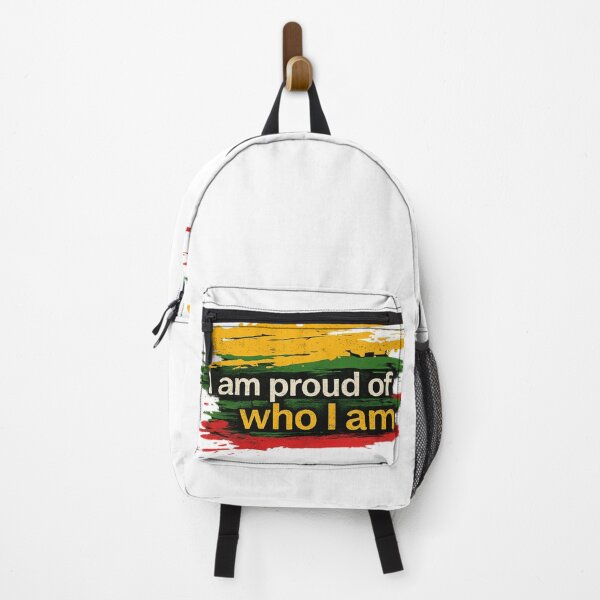 Item preview, I Am Proud of Who I Am – Black Pride Afrocentric Affirmation designed and sold by NixFire.