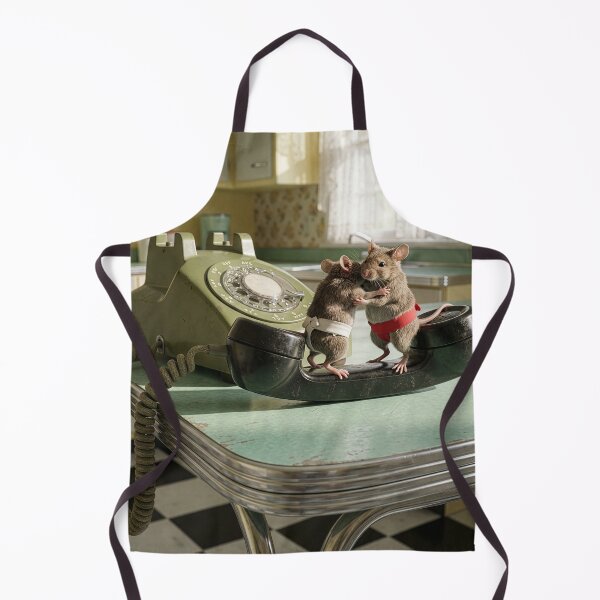 Item preview, Mice Sumo Wrestling on Phone Receiver designed and sold by Tridentulus.