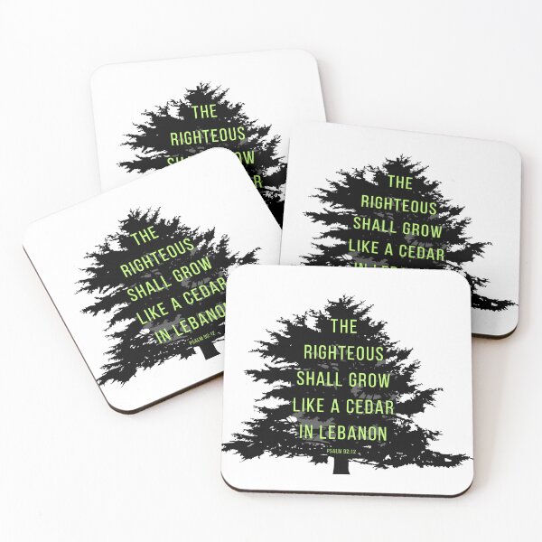 Item preview, Psalm 92:12 	 he shall grow like a cedar in Lebanon. (transparent) designed and sold by Undonemadenew.