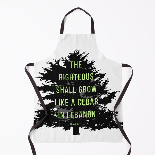 Item preview, Psalm 92:12 he shall grow like a cedar in Lebanon. (transparent) designed and sold by Undonemadenew.