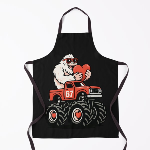 Item preview, Bigfoot 6.7 Valentine Truck Funny Kids Toddlers designed and sold by HarberBonita.