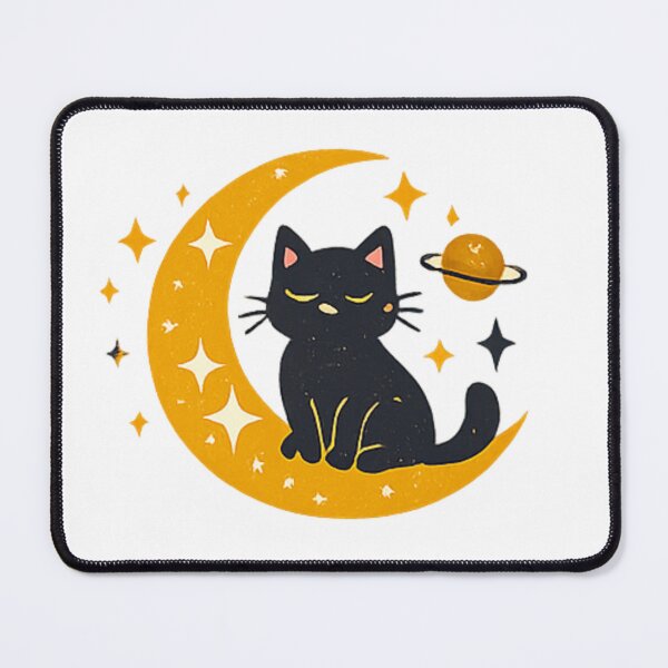 Item preview, Cosmic familiar cat designed and sold by Lovedesigning25.