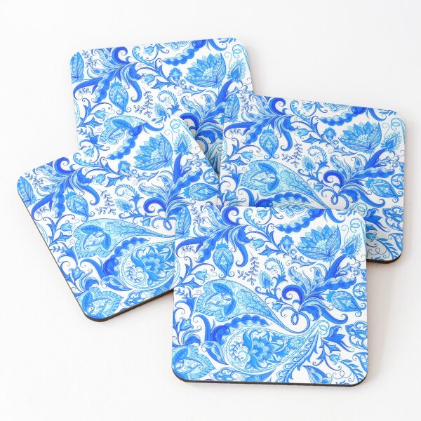 Item preview, Paisley Blue Garden designed and sold by Dawne's Designs.
