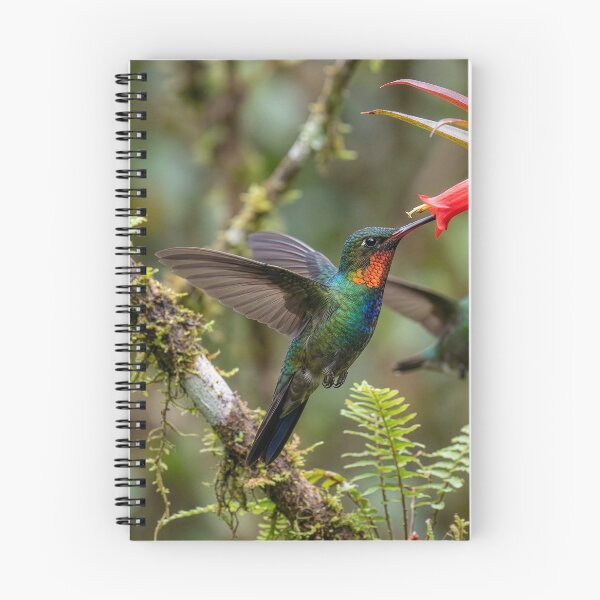 Item preview, Ruby-Throated Hummingbird designed and sold by Tridentulus.