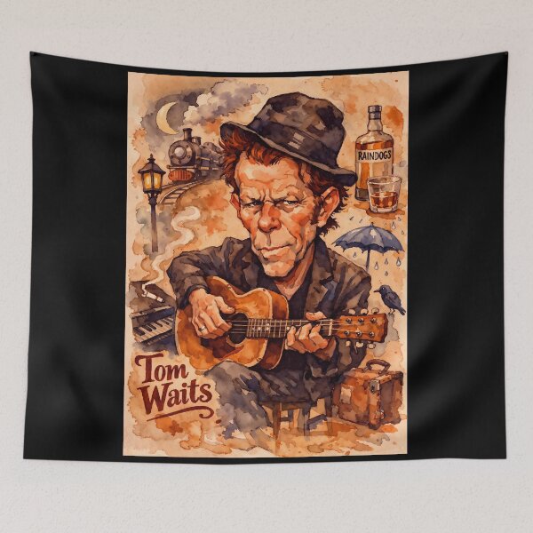 Item preview, Tom Waits designed and sold by Sarcastic designs.