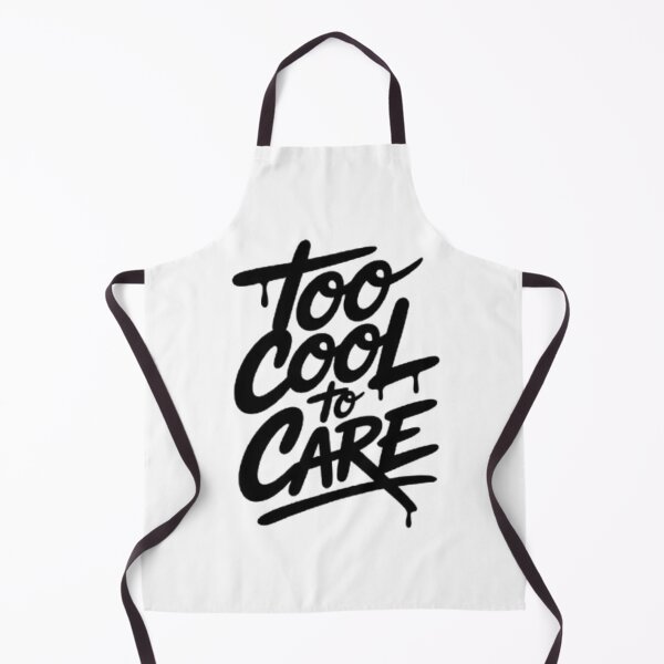 Item preview, Too Cool To Care Statement Streetwear Design designed and sold by NewUSShop.