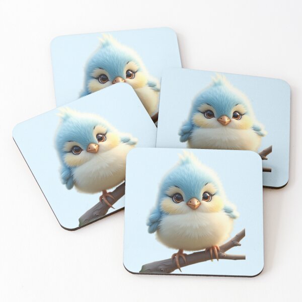 Item preview, cute bird designed and sold by sweet-family.