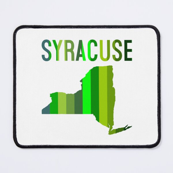 Item preview, Syracuse Green Stripes designed and sold by Normbot2000.