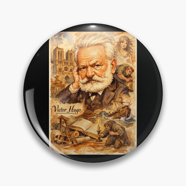 Item preview, Victor Hugo designed and sold by Sarcastic designs.
