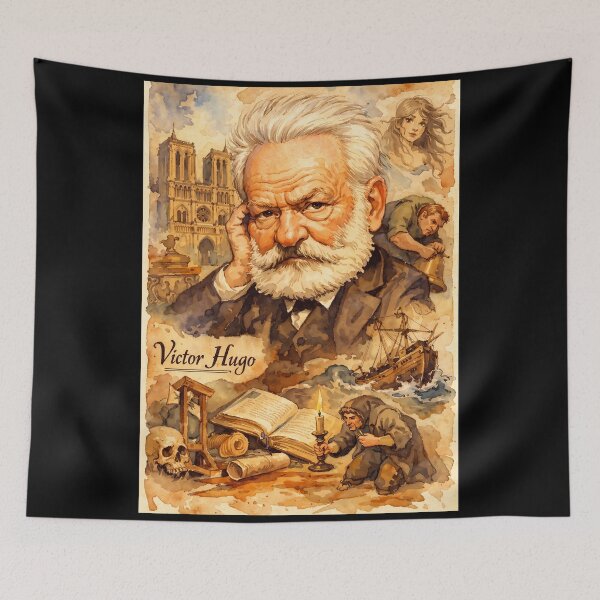 Item preview, Victor Hugo designed and sold by Sarcastic designs.