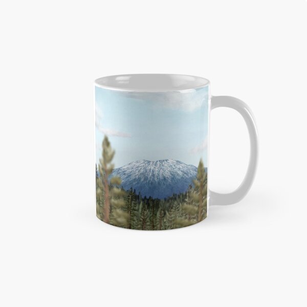 Item preview, Mount Saint Helens, Pacific Northwest Mountain Landscape designed and sold by Katherine Hensel Art.