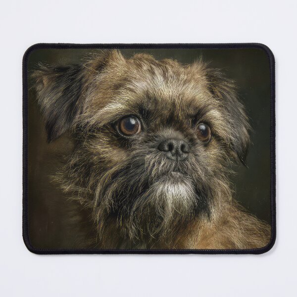 Item preview, Brussels Griffon Portrait designed and sold by Elisabeth Lucas.
