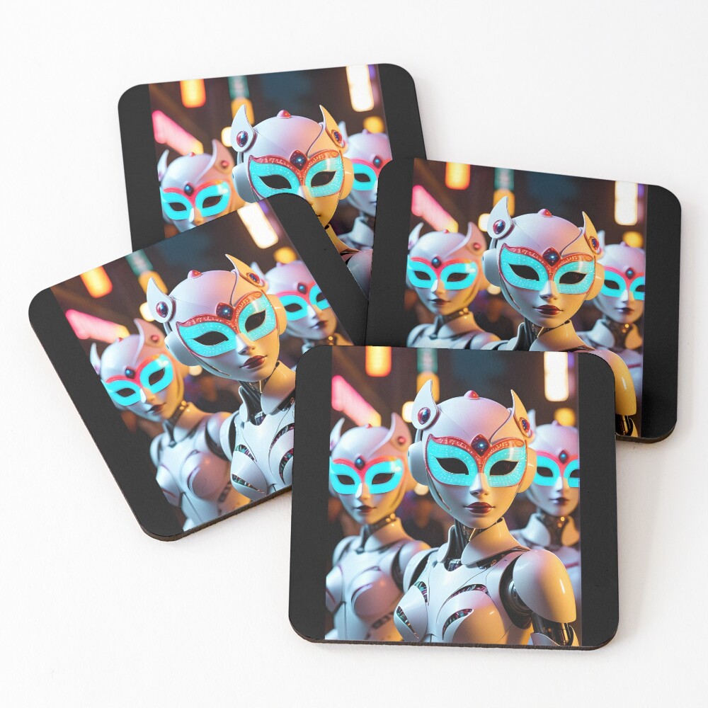 Item preview, Coasters (Set of 4) designed and sold by CreativeCorez.