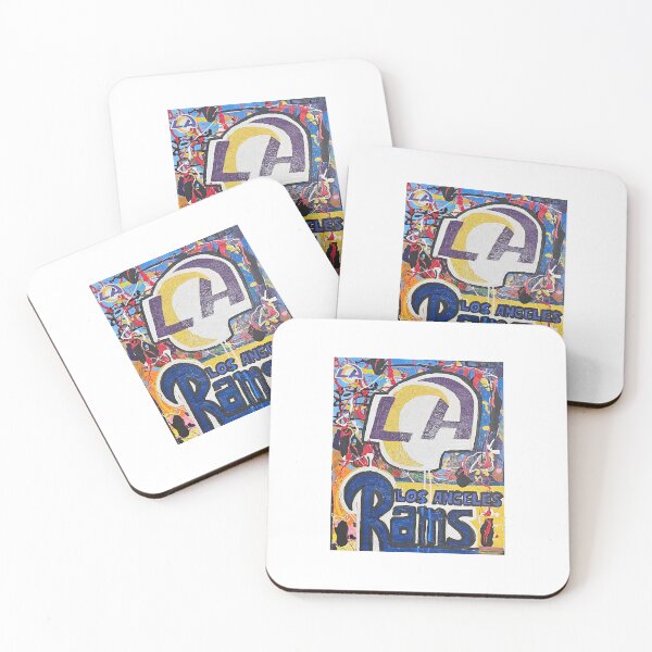 Item preview, Los Angeles Rams Fearless Abstract Force. designed and sold by S.A.F.E Colors of hope studio.