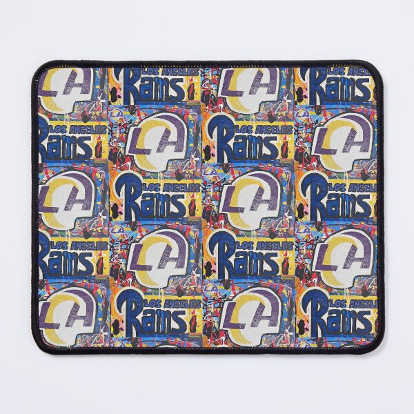 Item preview, Los Angeles Rams Fearless Abstract Force. designed and sold by S.A.F.E Colors of hope studio.