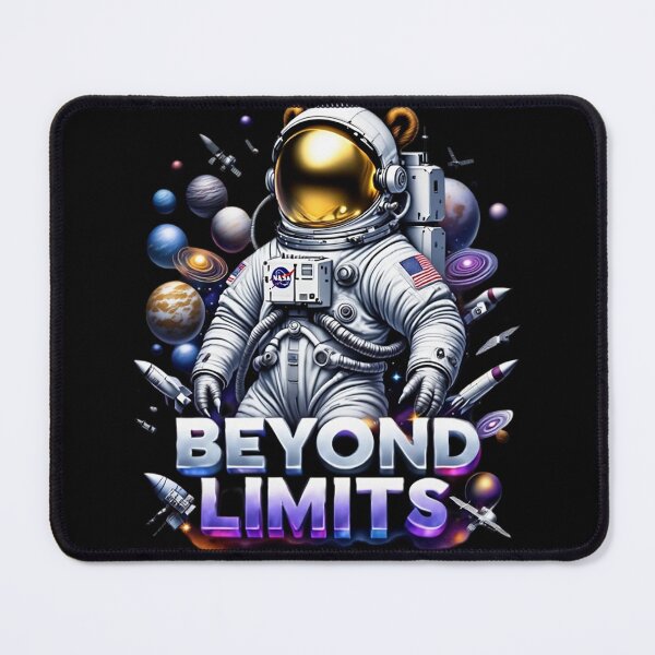 Item preview, Astronaut Teddy Bear Exploring Beyond Limits designed and sold by newvisionart191.