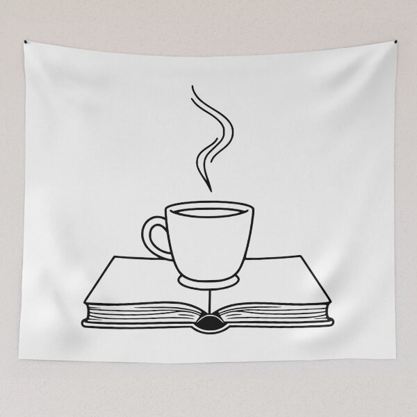 Item preview, Coffee and Books designed and sold by GraphicsClub.