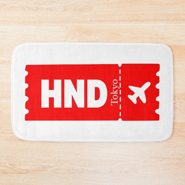 Item preview, HND Tokyo Airport Code Vintage Travel Sticker - Minimalist Tokyo Art designed and sold by Sparkledust Creations.