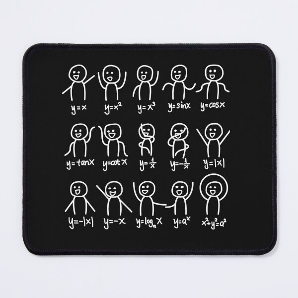 Item preview,  Algebra Dance Graph Figures Math Equation designed and sold by JereSenpaiYT.