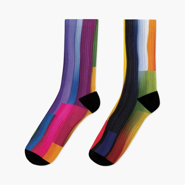 Item preview, Vibrant Colorful Abstract Vertical Brushstroke Cityscape designed and sold by DGtaLrtcom.