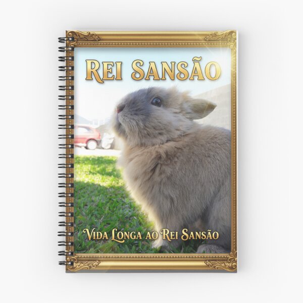 Item preview, SANSÃO BUNNY KING  designed and sold by FLUFFIN'ARTS.